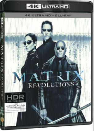 Matrix, Matrix Revolutions Blu-ray 4K Ultra HD, Inclus Blu-ray