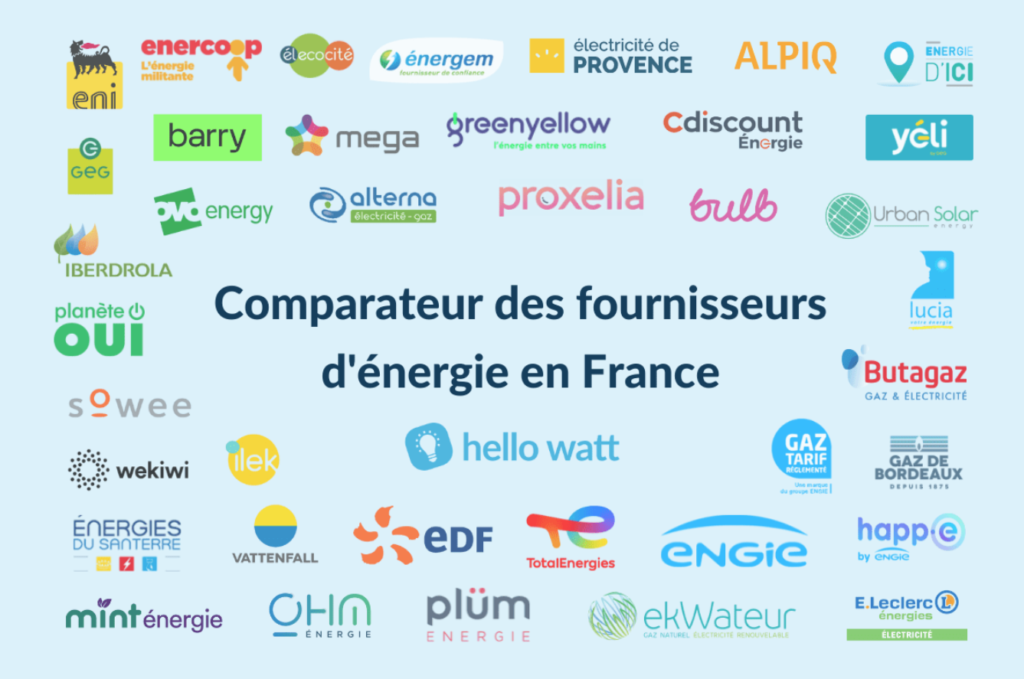 Fournisseurs d'électricité