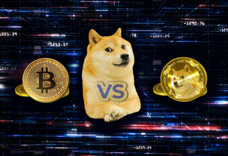 bitcoin ou dogecoin en 2022