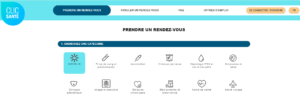 Compte Clic c’est nouveau sur le portail Clic-Santé : prenez un rendez-vous gratuitement 