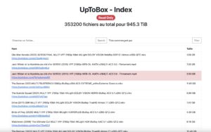 Uptobox.mov, le cloud gratuit où trouver n’importe quel film et série.