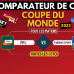 Comparateur de cotes pour la coupe du monde du Qatar 2023