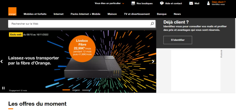Comment remettre le portail Orange en page d’accueil de votre navigateur web ?