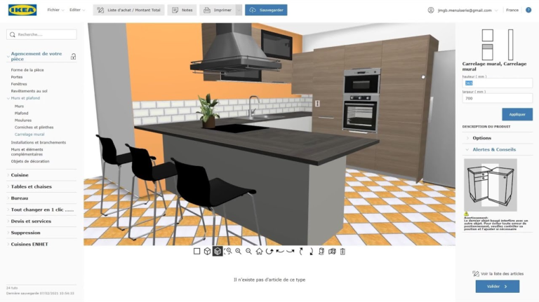 Comment créer une cuisine 3D avec IKEA