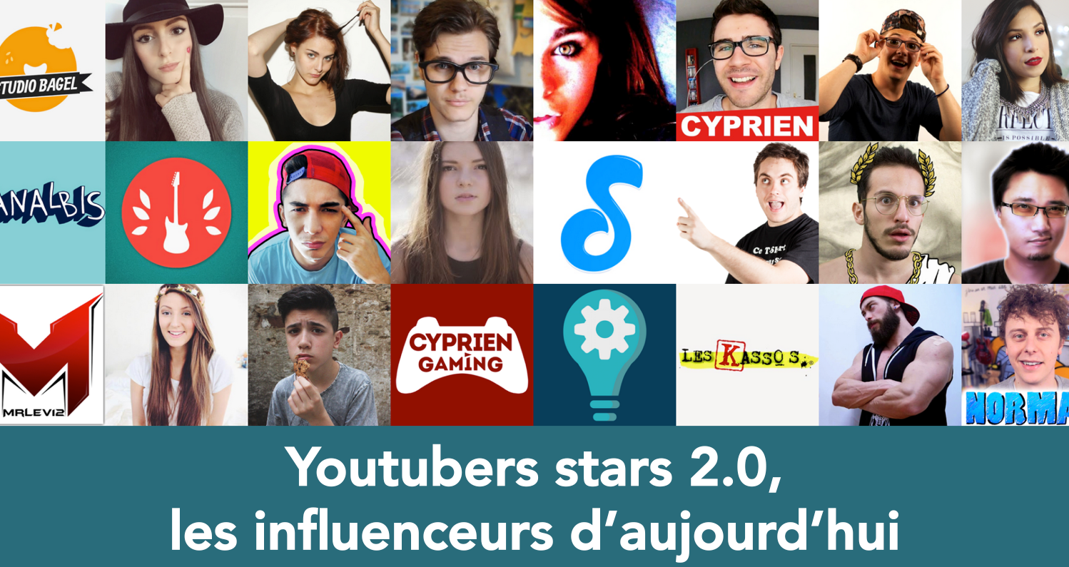 Top 50 des YouTubeurs français les plus populaires en 2024