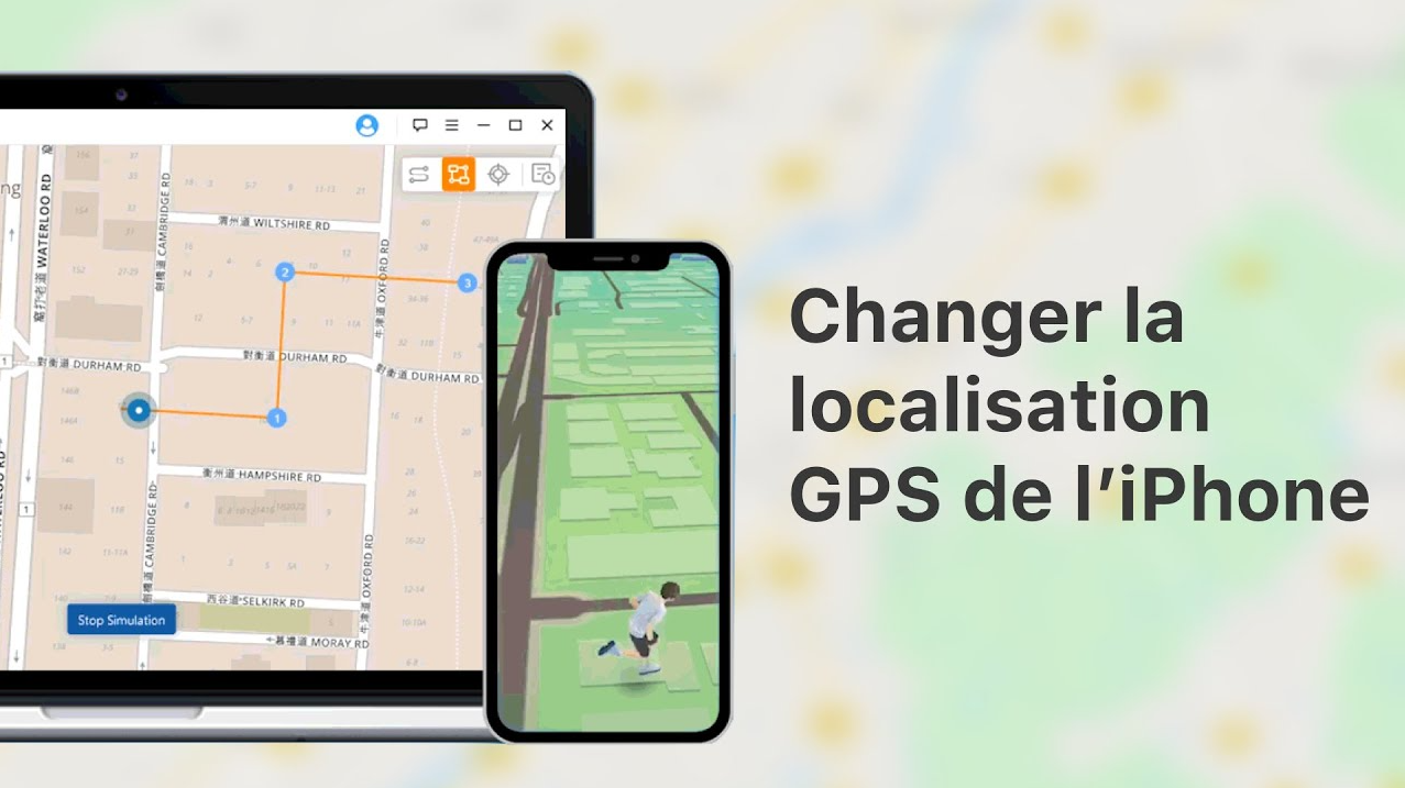 Comment changer sa position GPS sur iPhone avec iMoveGo de WooTechy 