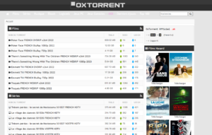 OxTorrent : la plateforme de téléchargement de films et séries en 2024