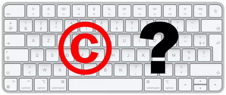 Astuces pour écrire le symbole Copyright © sur votre Mac