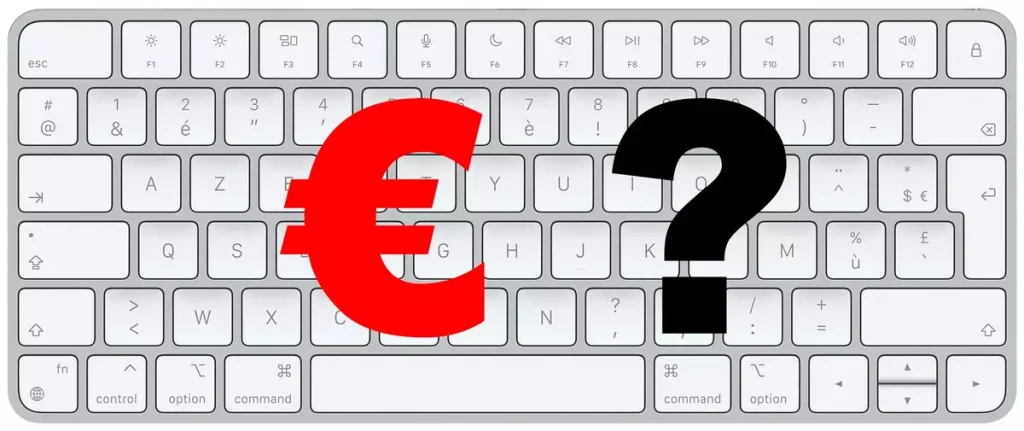 euro sous mac os