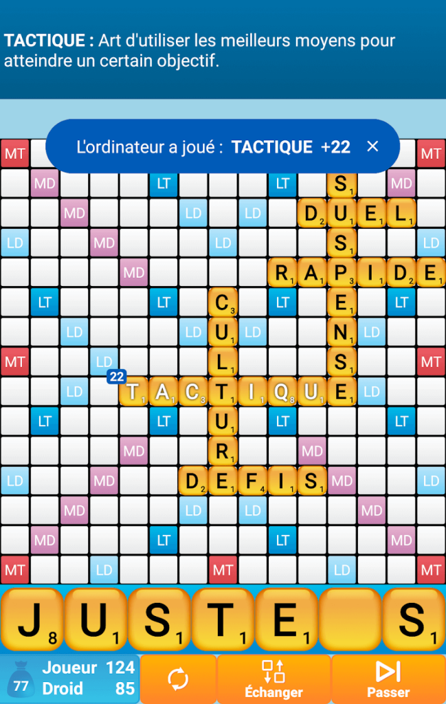 scrabble android et IOS